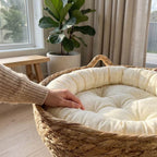 The Rattan Nest Bed